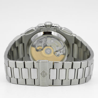 Patek Philippe Nautilus Steel White Dial Mens Watch 5980/1A-019
