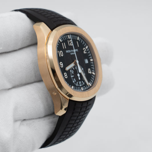 Patek Philippe Aquanaut 5968R-001 Chronograph Rose Gold Brown Dial