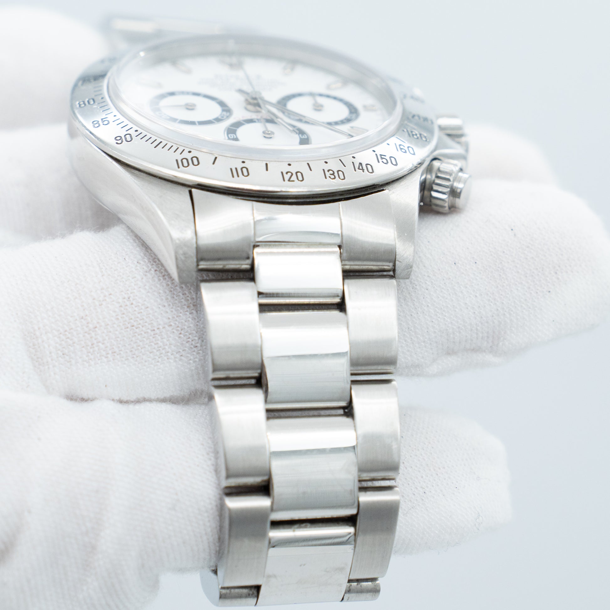 Rolex Daytona Zenith Stainless Steel Oyster Automatic White 16520
