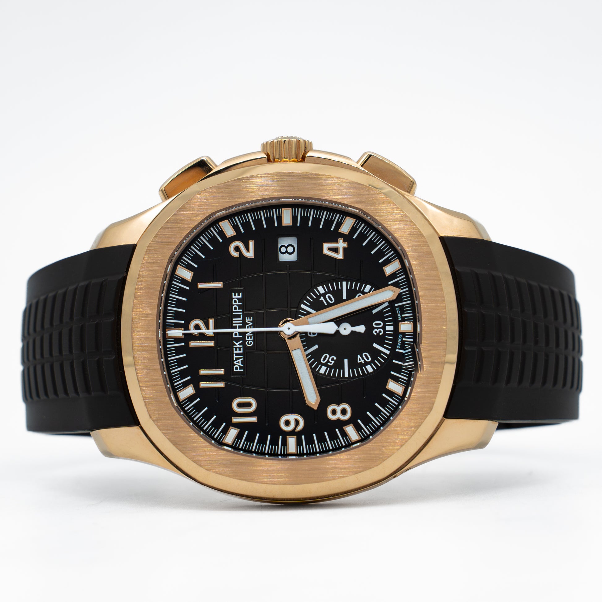 Patek Philippe Aquanaut 5968R-001 Chronograph Rose Gold Brown Dial