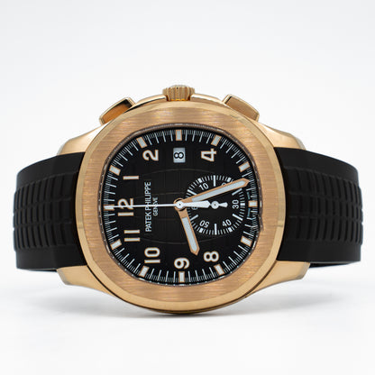 Patek Philippe Aquanaut 5968R-001 Chronograph Rose Gold Brown Dial