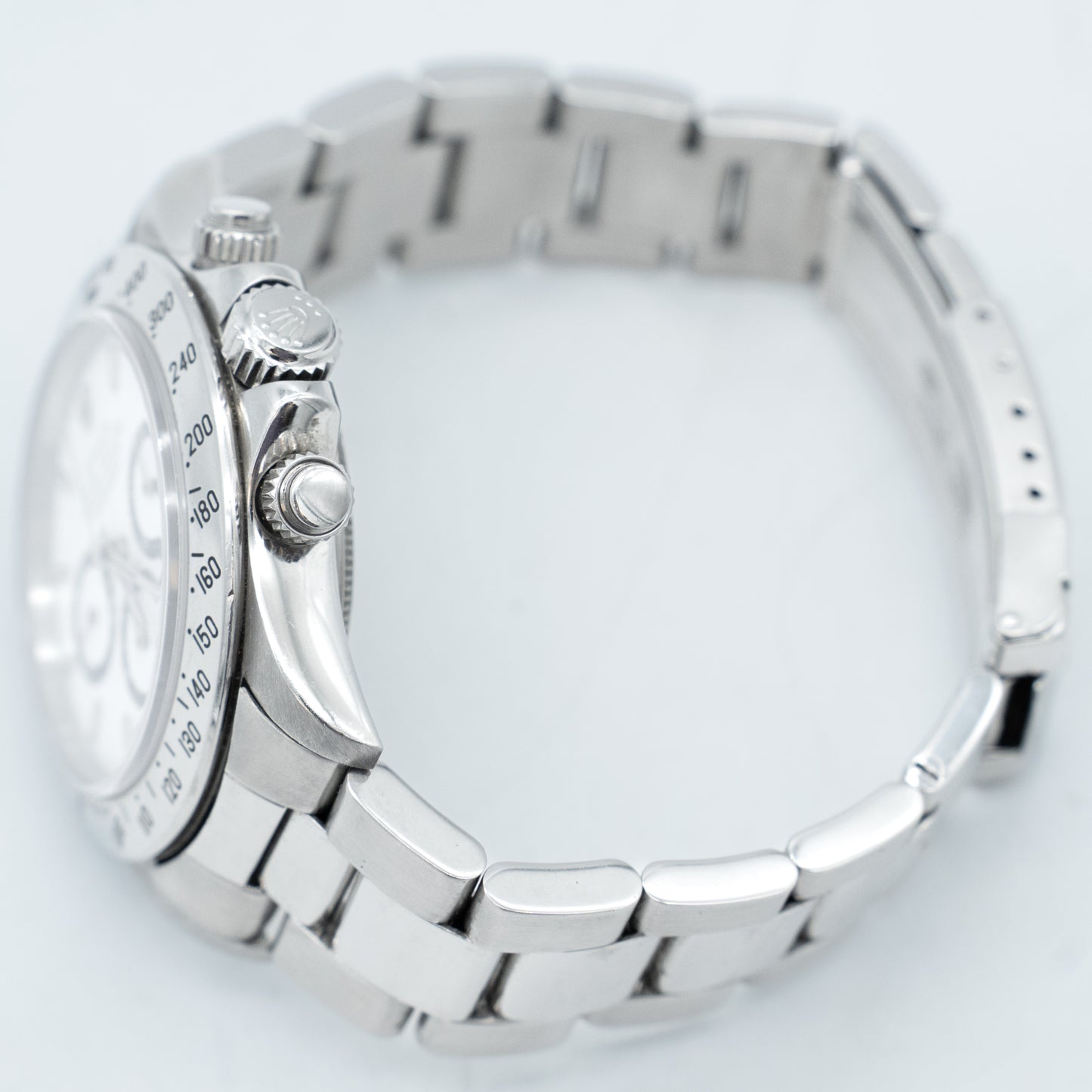 Rolex Daytona Zenith Stainless Steel Oyster Automatic White 16520