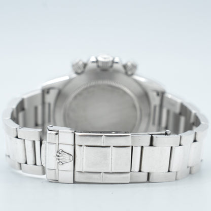 Rolex Daytona Zenith Stainless Steel Oyster Automatic White 16520