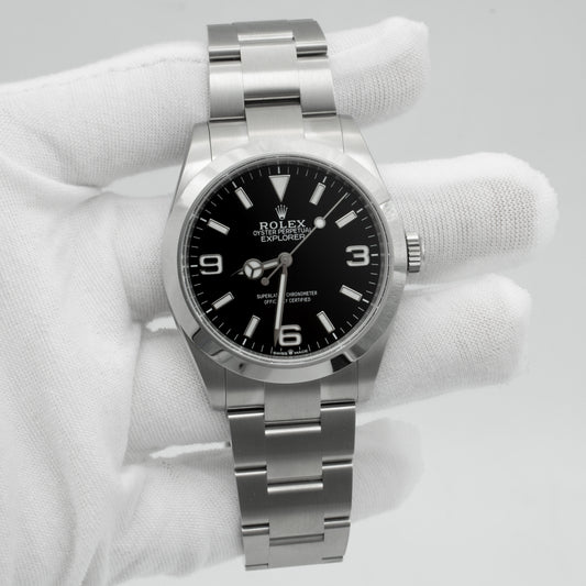 Rolex Explorer I 224270 Black Dial Men's 40mm B&P 2026