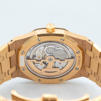 Audemars Piguet Royal Oak Extra Thin Jumbo 15202OR.OO.1240OR.01 39mm Blue Dial