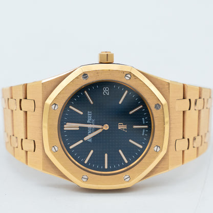 Audemars Piguet Royal Oak Extra Thin Jumbo 15202OR.OO.1240OR.01 39mm Blue Dial
