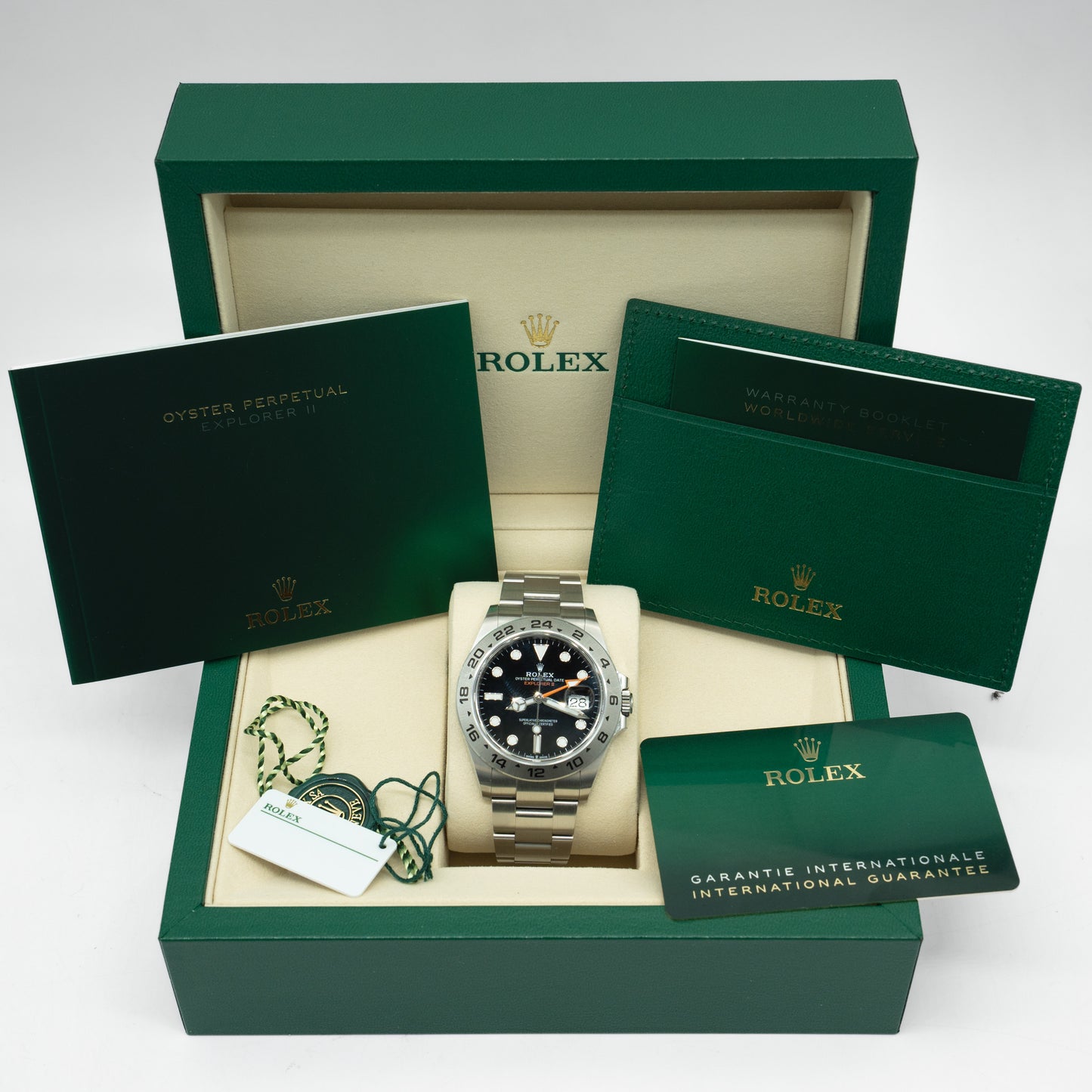 Rolex Explorer II Black Dial Oyster bracelet Ref 226570 42mm