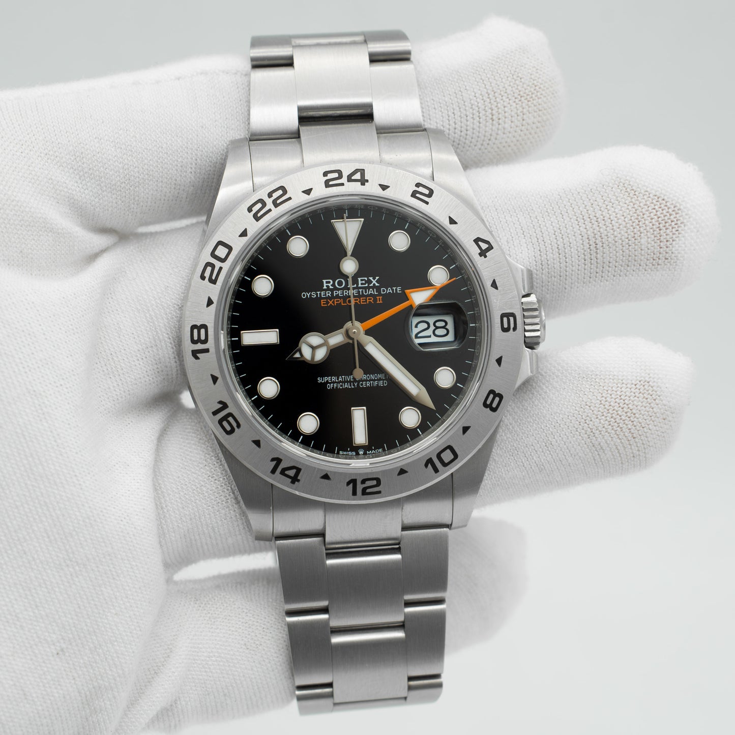 Rolex Explorer II Black Dial Oyster bracelet Ref 226570 42mm