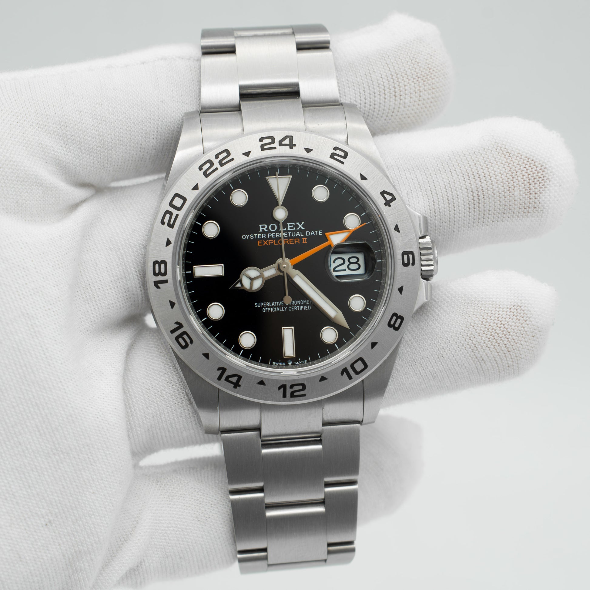 Rolex Explorer II Black Dial Oyster bracelet Ref 226570 42mm