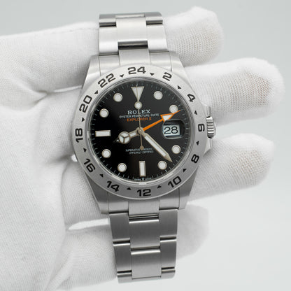 Rolex Explorer II Black Dial Oyster bracelet Ref 226570 42mm