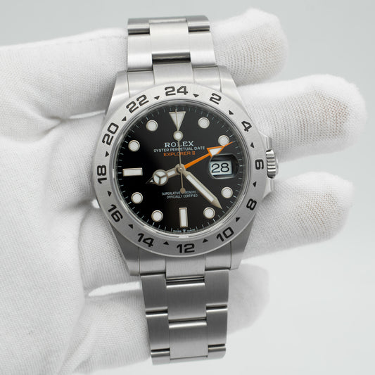 Rolex Explorer II Black Dial Oyster bracelet Ref 226570 42mm