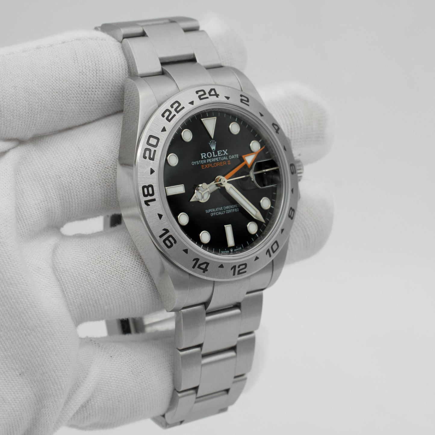 Rolex Explorer II Black Dial Oyster bracelet Ref 226570 42mm