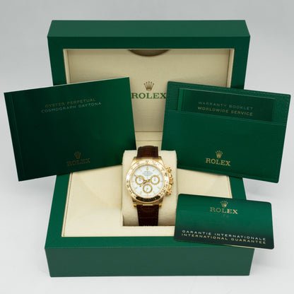 Rolex Cosmograph Daytona 40mm White Dial 116518
