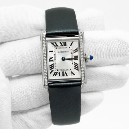 Cartier Tank Must W4TA0016 Silver Dial