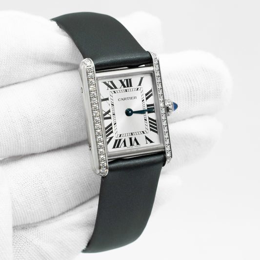 Cartier Tank Must W4TA0016 Silver Dial