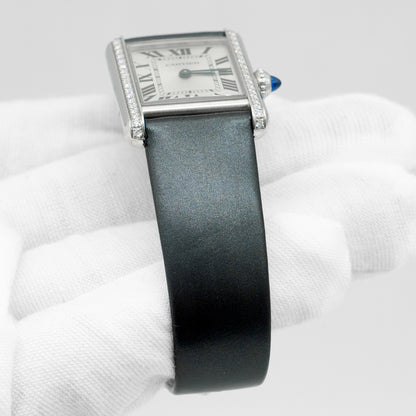 Cartier Tank Must W4TA0016 Silver Dial