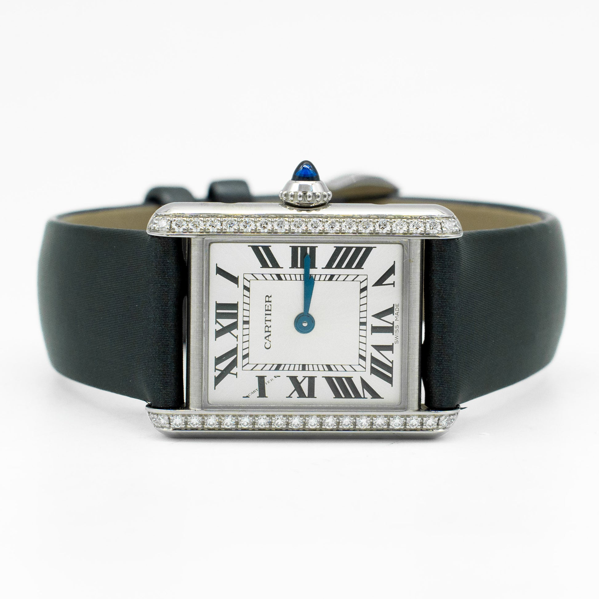 Cartier Tank Must W4TA0016 Silver Dial