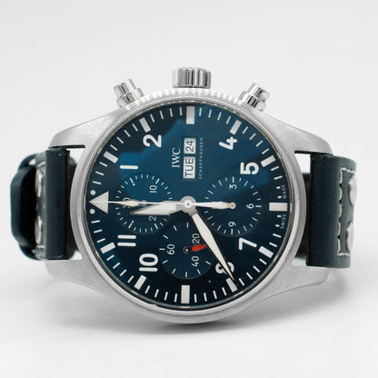 IWC Pilot Chronograph Stainless Steel Watch IW377714