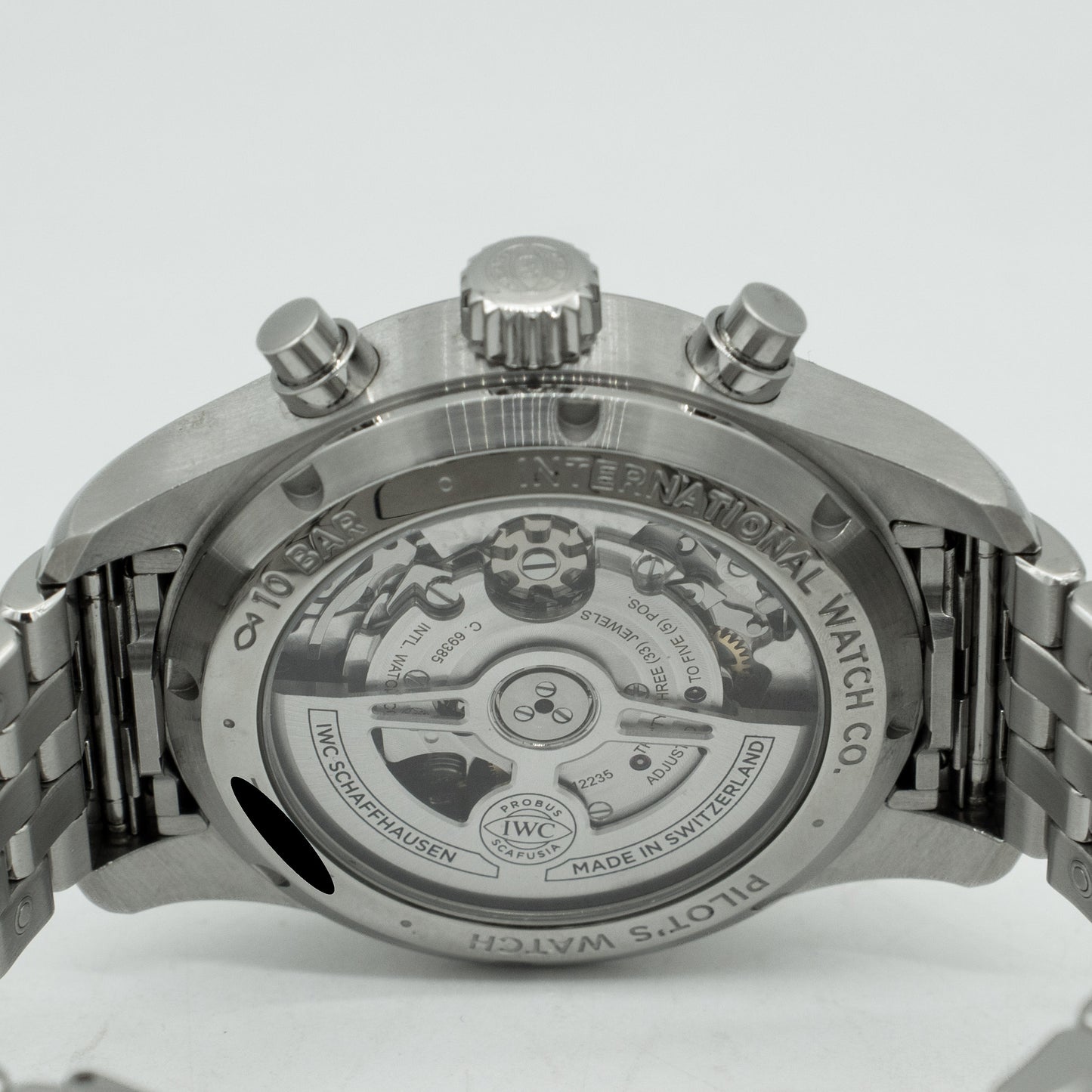 IWC Pilot Chronograph 41mm Stainless Steel Green Dial IW388104