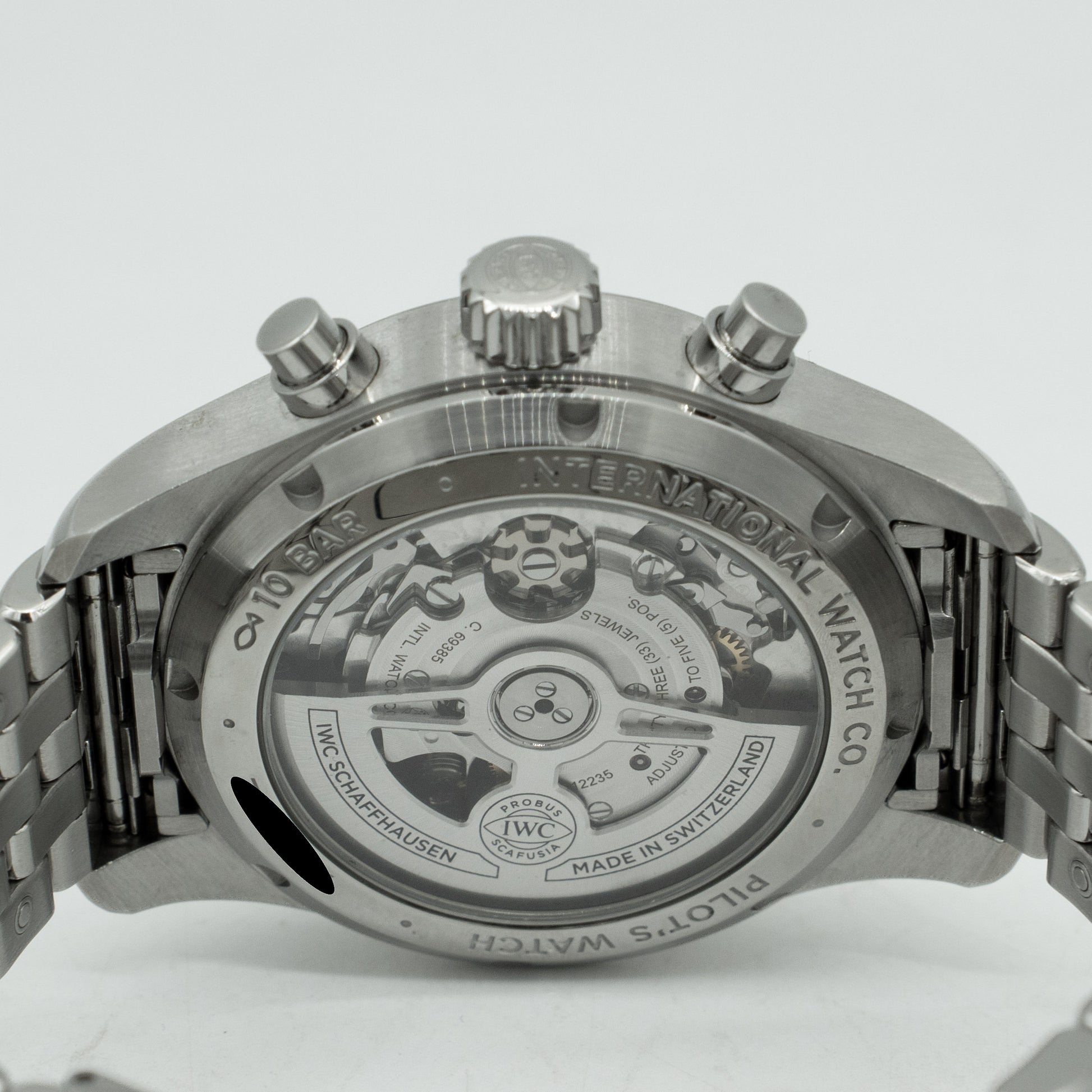 IWC Pilot Chronograph 41mm Stainless Steel Green Dial IW388104