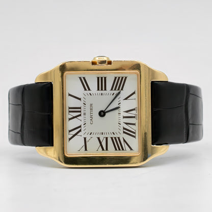 CARTIER SANTOS DUMONT 2788 18k Rose Gold Ladies Quartz Watch