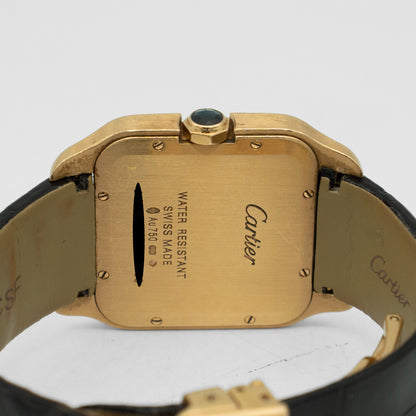 CARTIER SANTOS DUMONT 2788 18k Rose Gold Ladies Quartz Watch