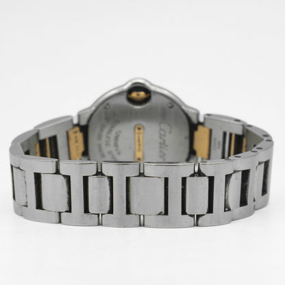 Cartier Ballon Bleu Combination W3BB0005 Silver Dial Rose Gold