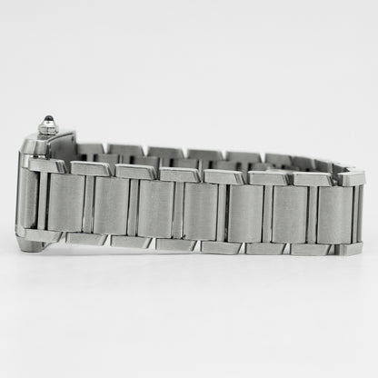 Cartier Tank Francaise 2384 W51008Q3 Stainless Steel 20mm Ladies' Quartz