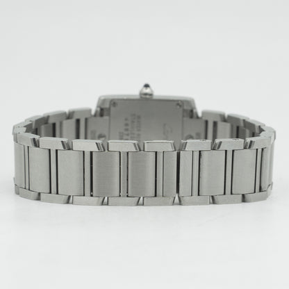 Cartier Tank Francaise 2384 W51008Q3 Stainless Steel 20mm Ladies' Quartz