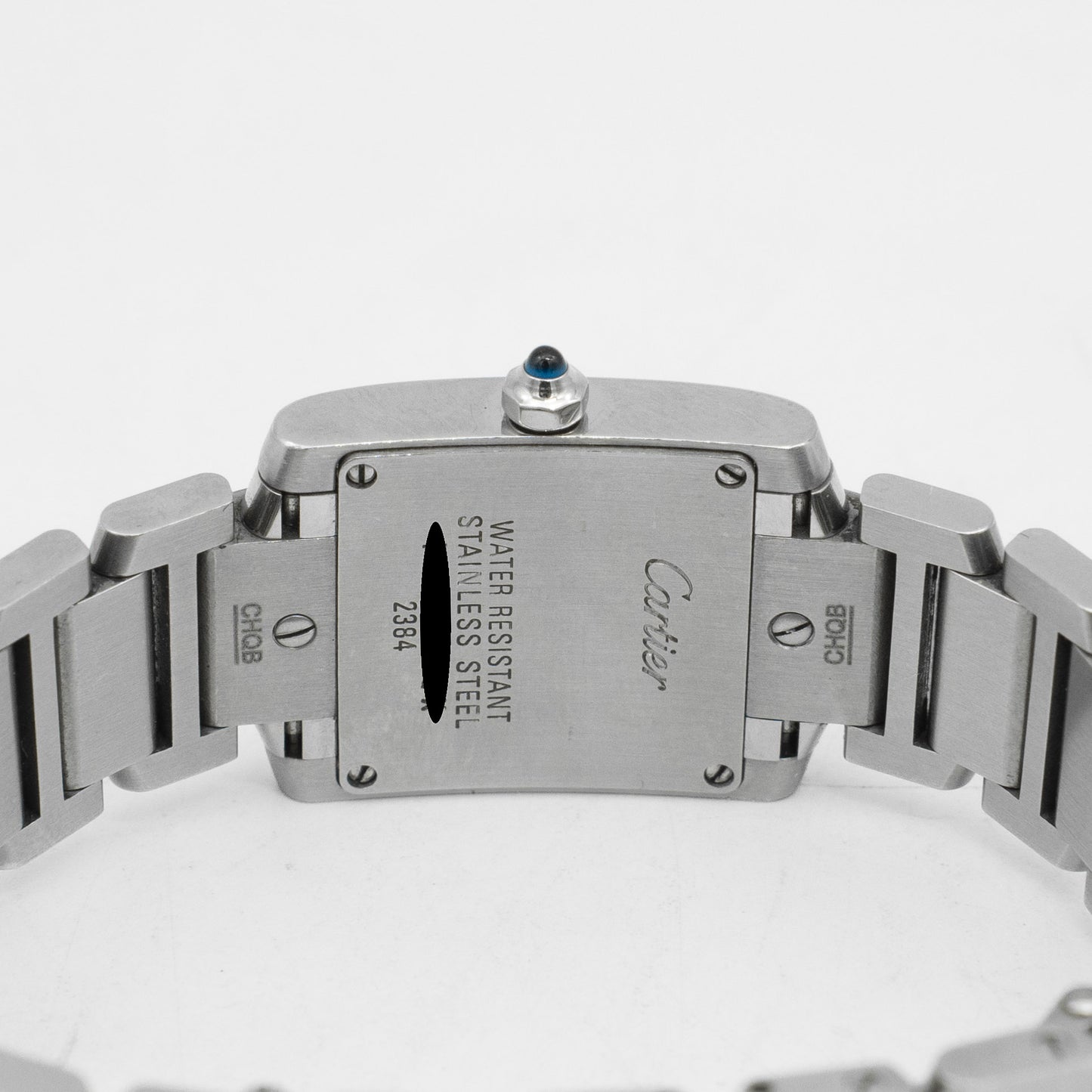 Cartier Tank Francaise 2384 W51008Q3 Stainless Steel 20mm Ladies' Quartz