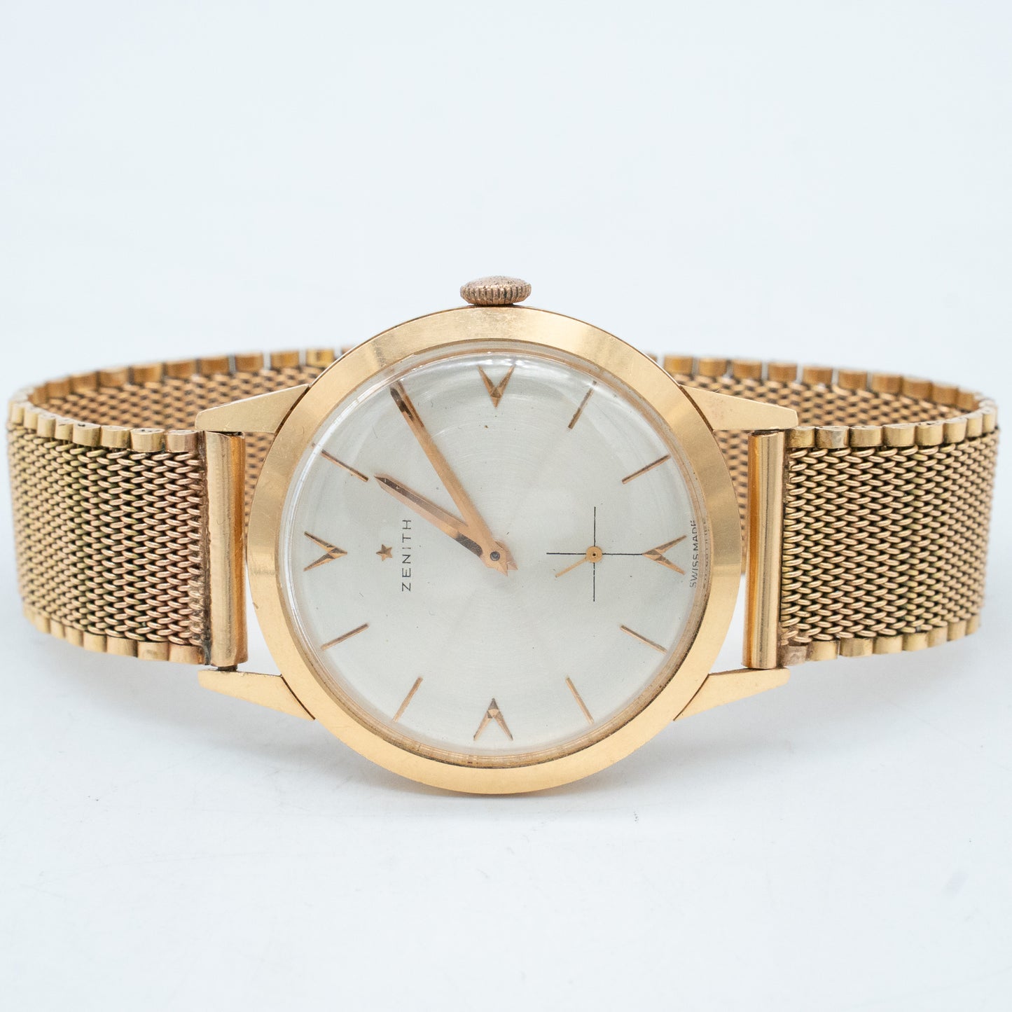 Zenith 18K Yellow Gold Silver Dial