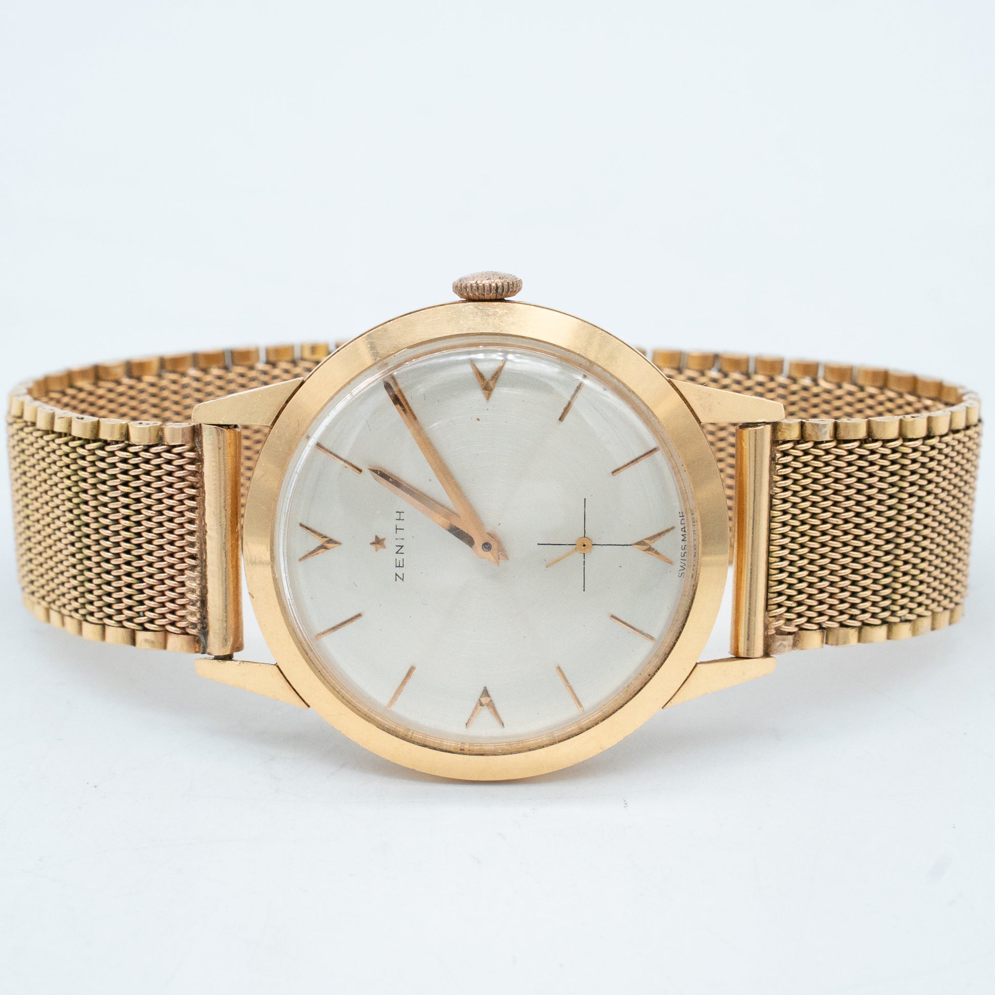 Zenith 18K Yellow Gold Silver Dial