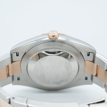 Rolex Datejust 41mm Sundust Dial 126331 Two Tone Rose Gold/Steel