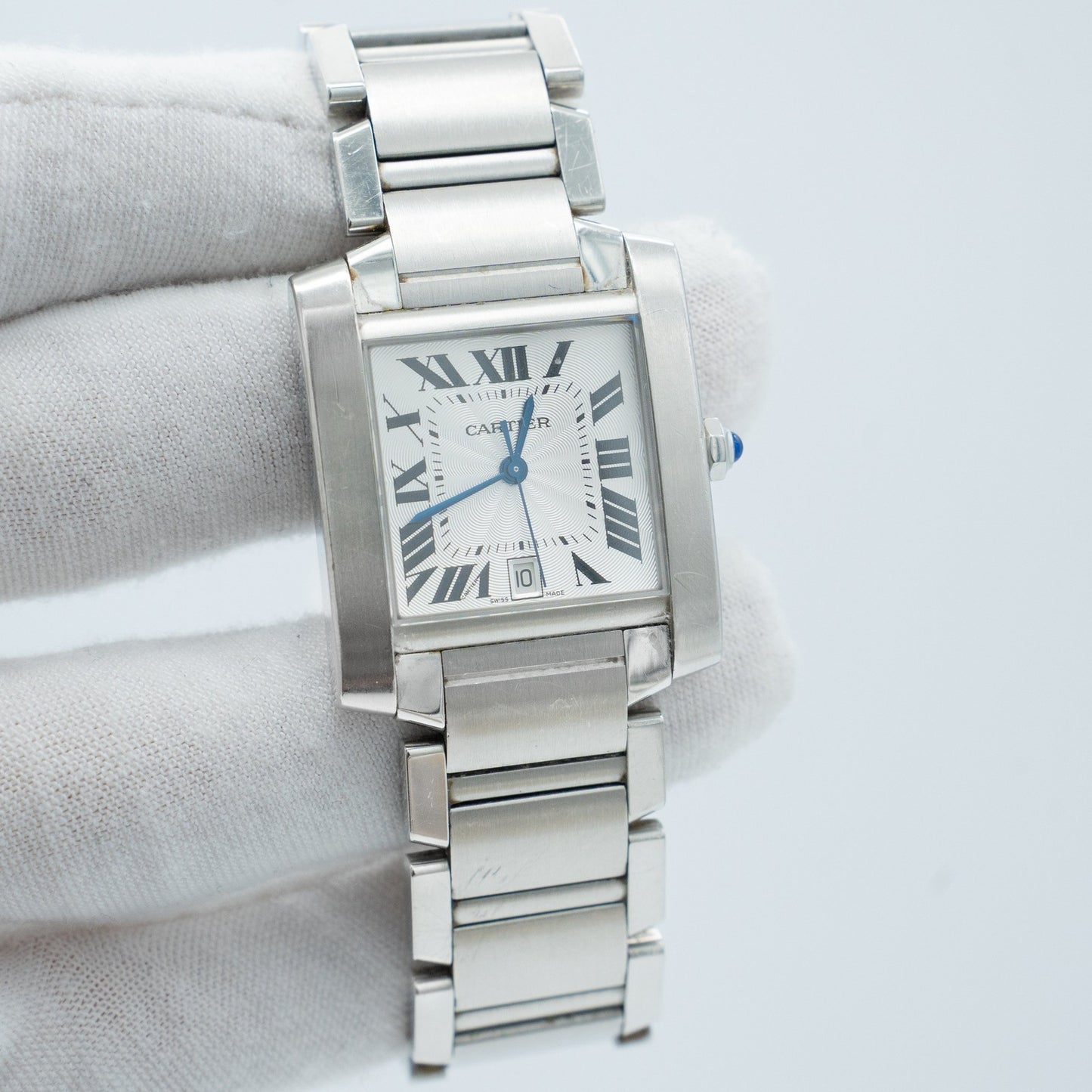 Cartier Tank Francaise 2302 Automatic Stainless Steel 28mm
