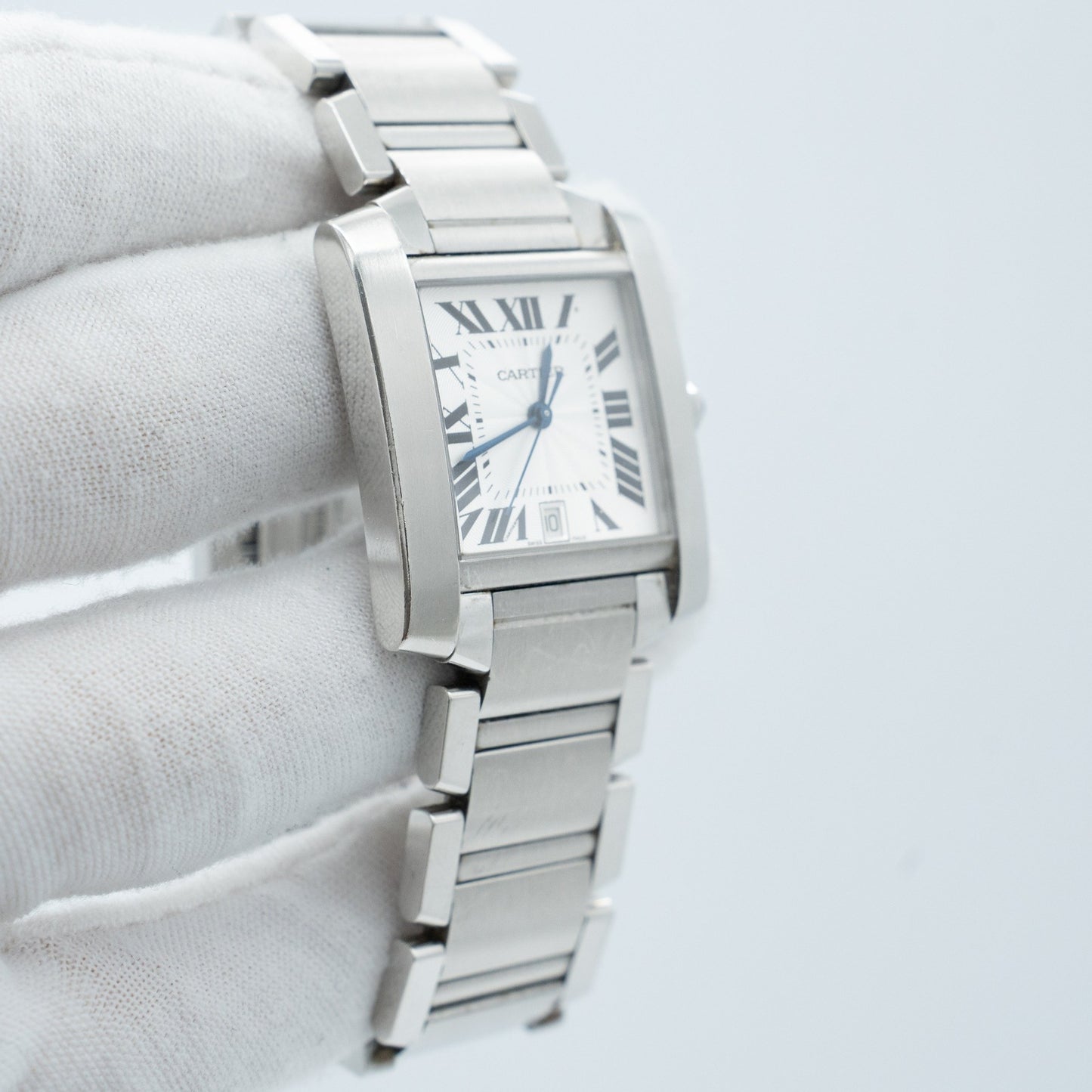 Cartier Tank Francaise 2302 Automatic Stainless Steel 28mm