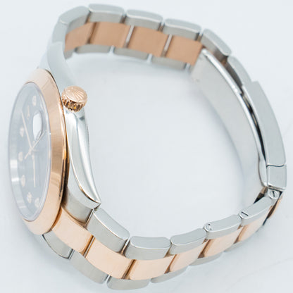 Rolex Datejust 41mm Chocolate Diamond Dial 126301