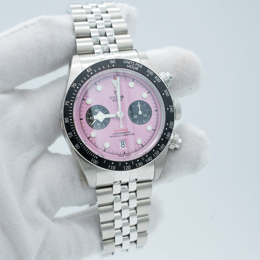 Tudor Black Bay Chrono 41mm PINK Steel JUBILEE 79360N