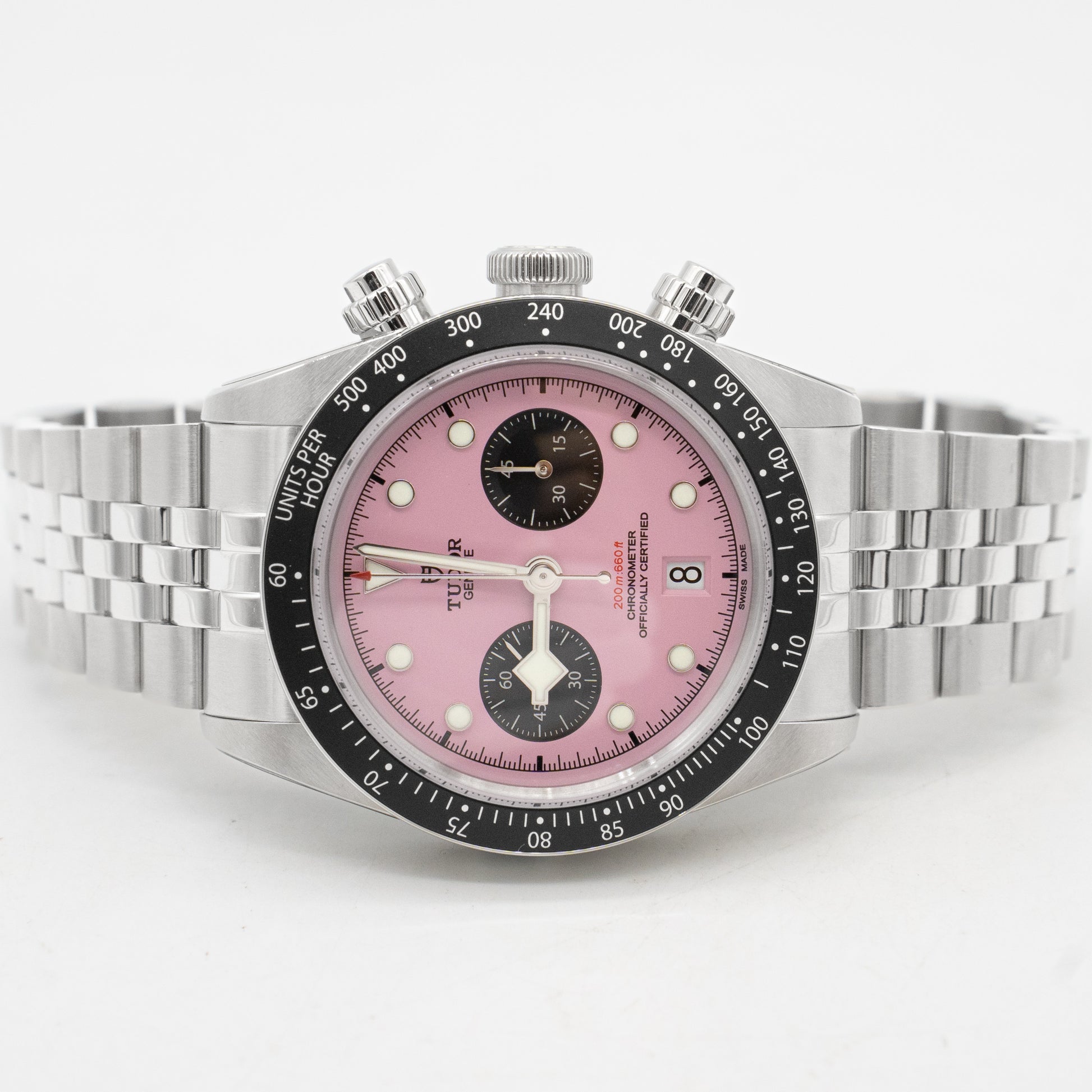 Tudor Black Bay Chrono 41mm PINK Steel JUBILEE 79360N