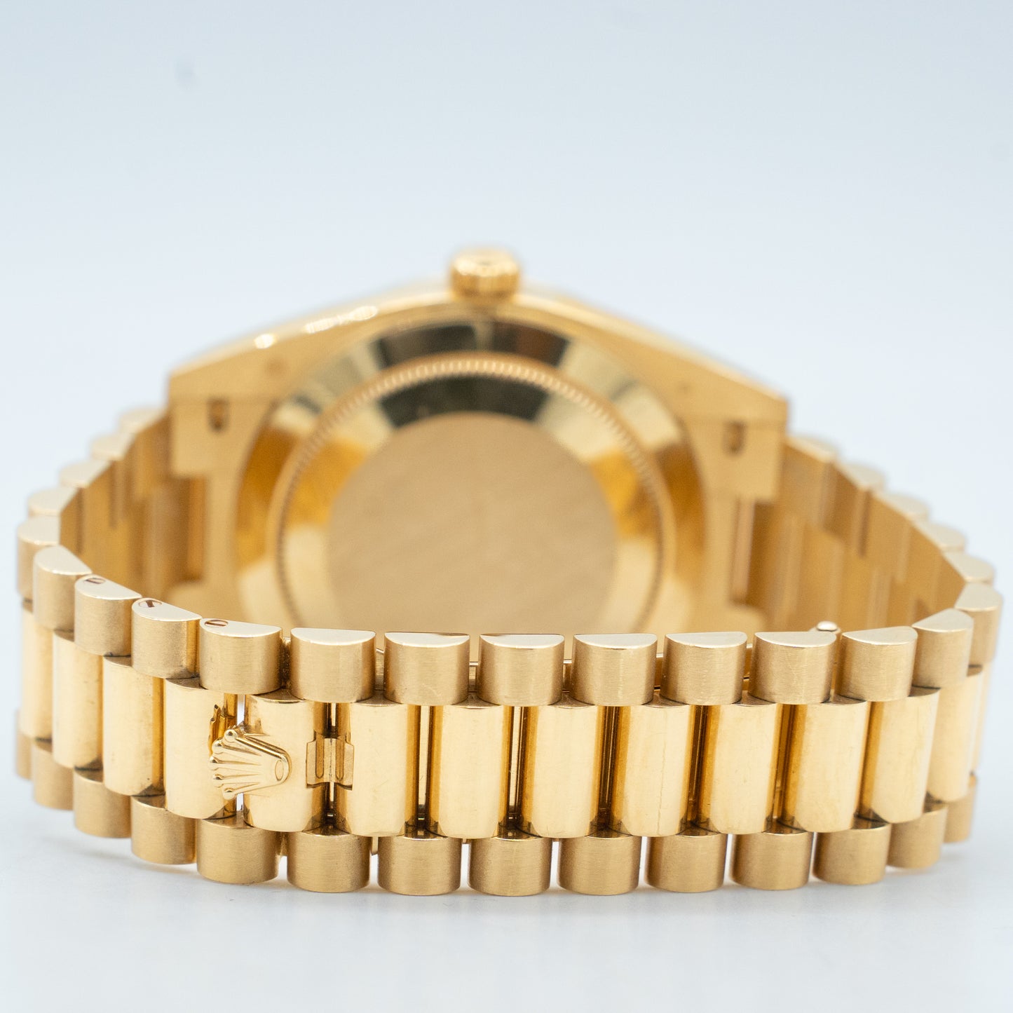 Rolex Day-Date 40mm Factory Champagne Baguette Diamond 228238