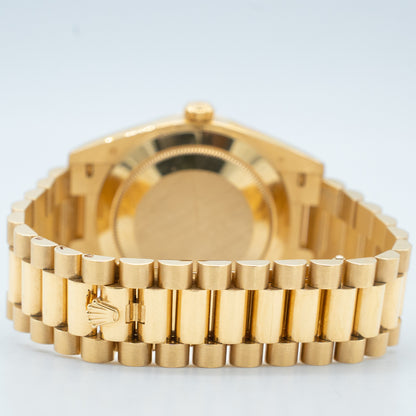 Rolex Day-Date 40mm Factory Champagne Baguette Diamond 228238