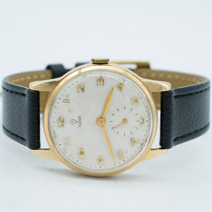 Tudor Royal 12856 Yellow Gold Silver Dial 31mm