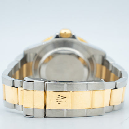 Rolex Submariner Date 16613 40mm Blue Two-Tone 18K Yellow Gold Stainless