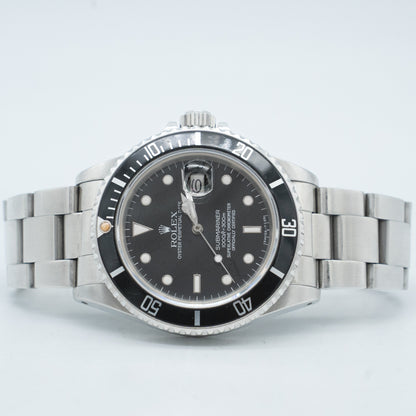 Rolex Submariner Date 16800 Spider Dial 40mm