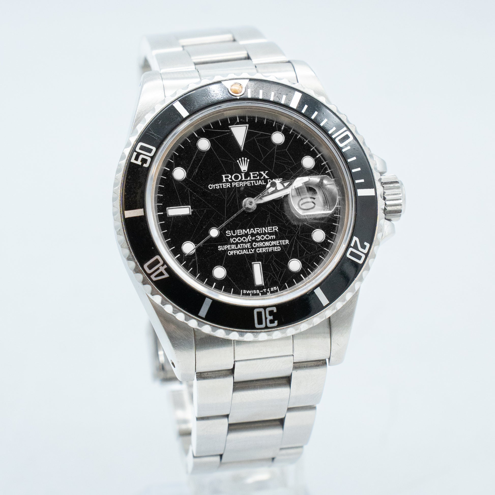 Rolex Submariner Date 16800 Spider Dial 40mm