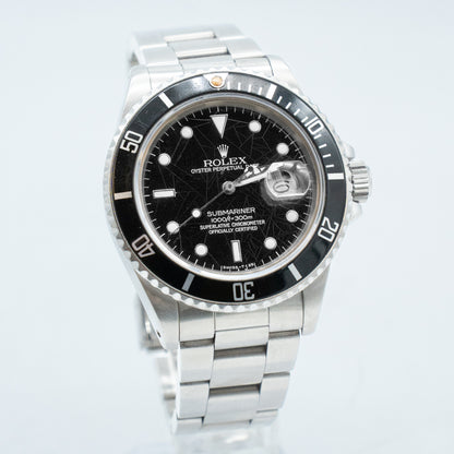 Rolex Submariner Date 16800 Spider Dial 40mm