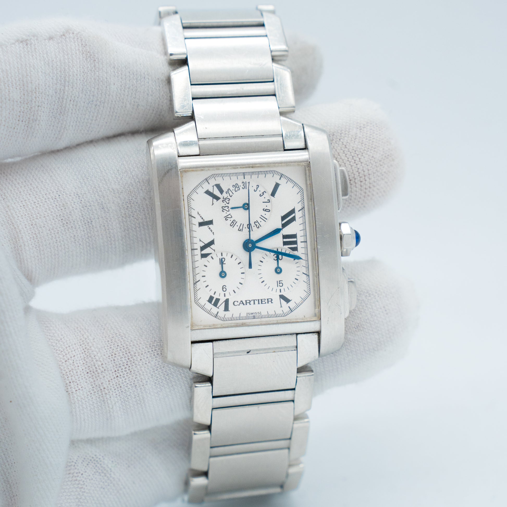 Cartier Tank Française 2303 White Dial