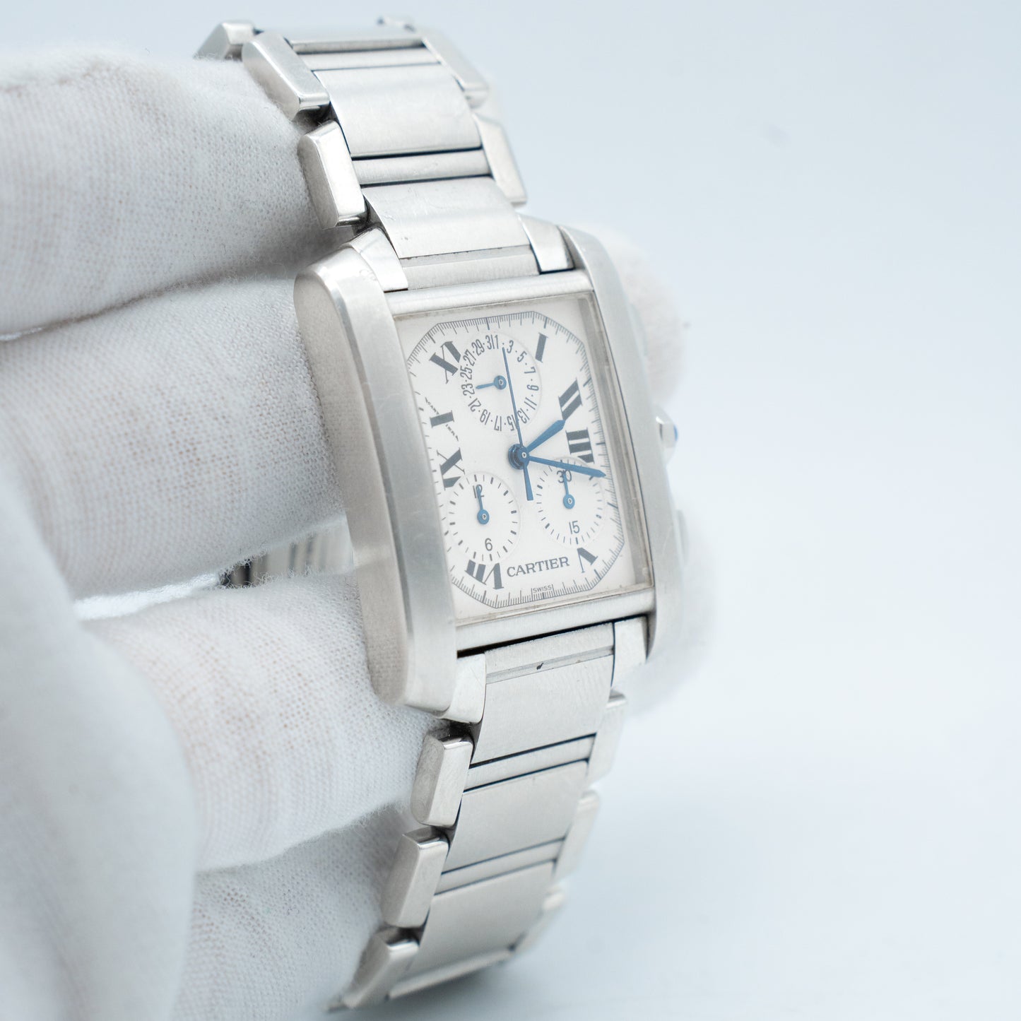 Cartier Tank Française 2303 White Dial