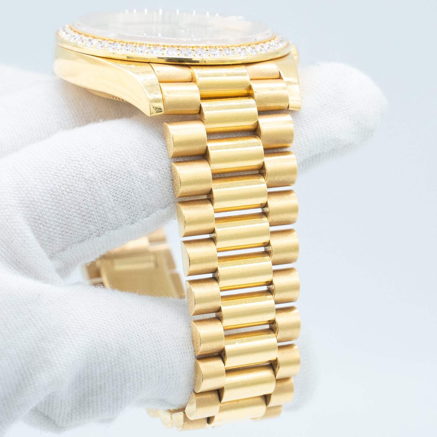 Rolex Day-Date 40mm President 228348 Factory Diamonds