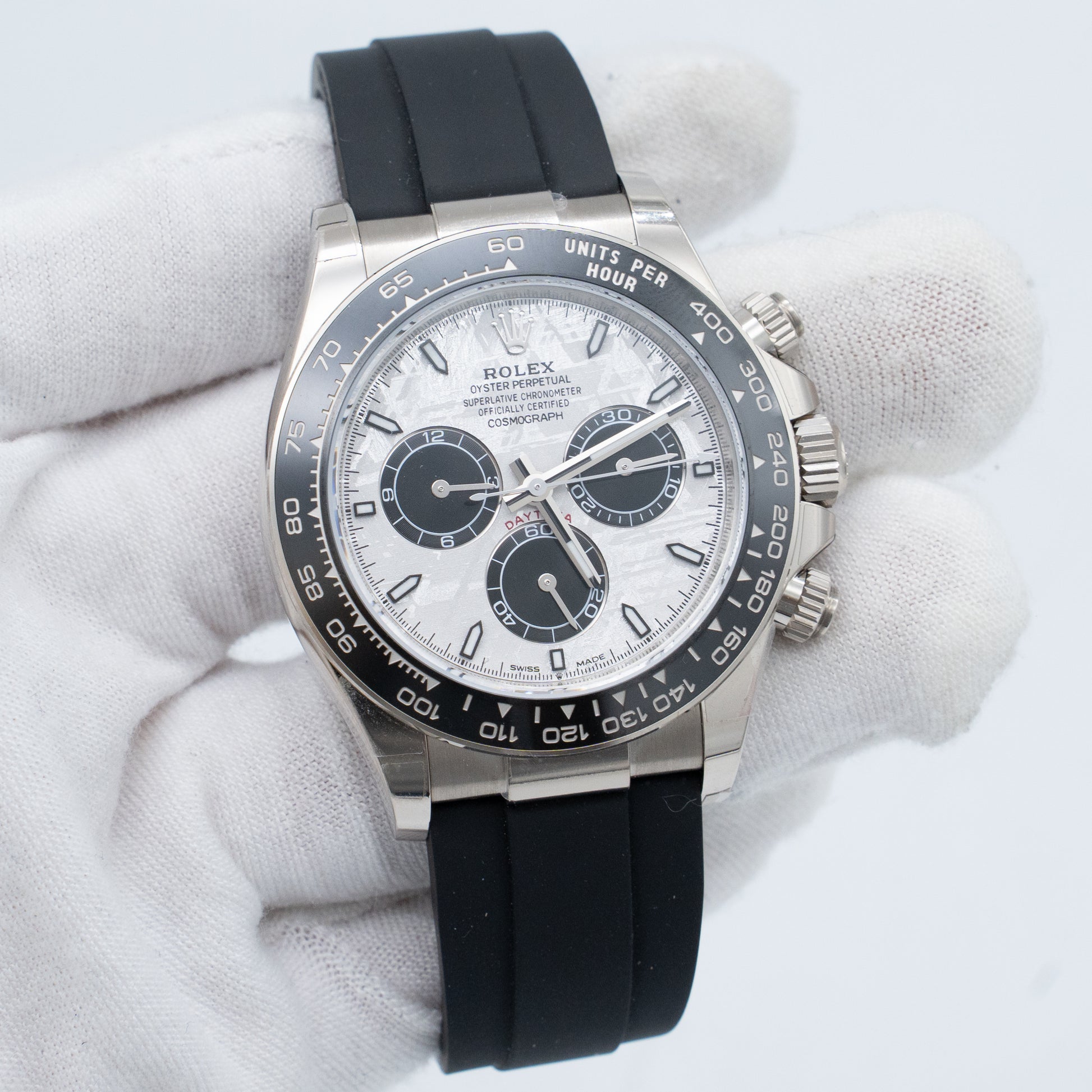 Rolex Cosmograph Daytona Meteorite 126519LN 18k 40mm White Gold