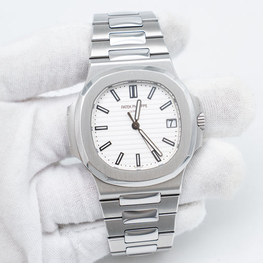 Patek Philippe Nautilus 5711/1A-011 White Dial 2012 Box & Papers